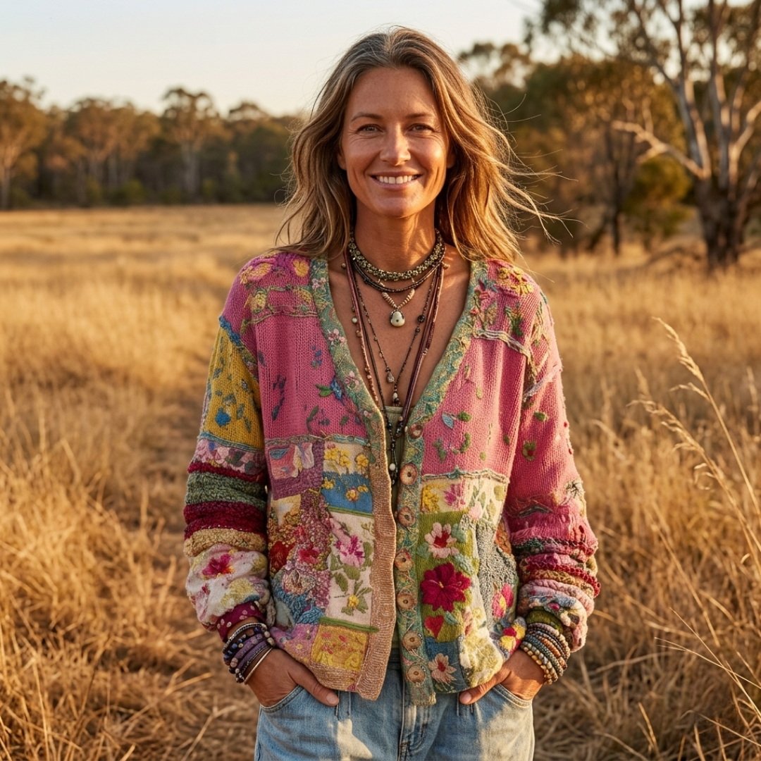 Lilla - Boho Knit Jacket