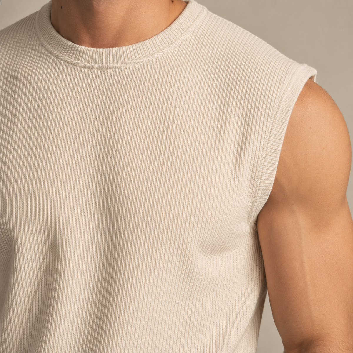 Sleeveless Knit Comfort Set