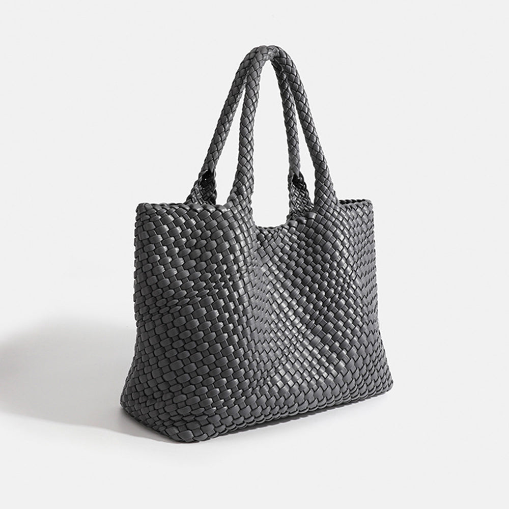 Ela - Woven Luxe Tote