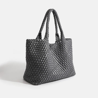 Ela - Woven Luxe Tote