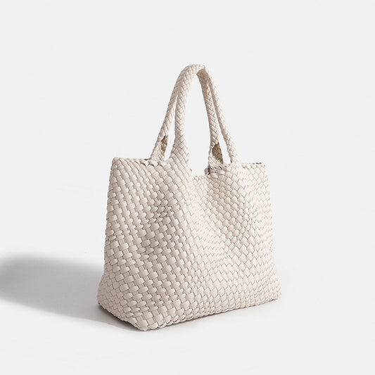 Ela - Woven Luxe Tote