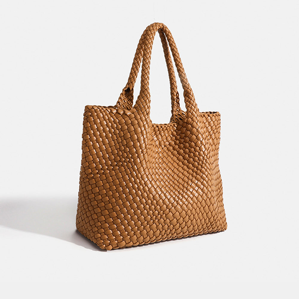 Ela - Woven Luxe Tote