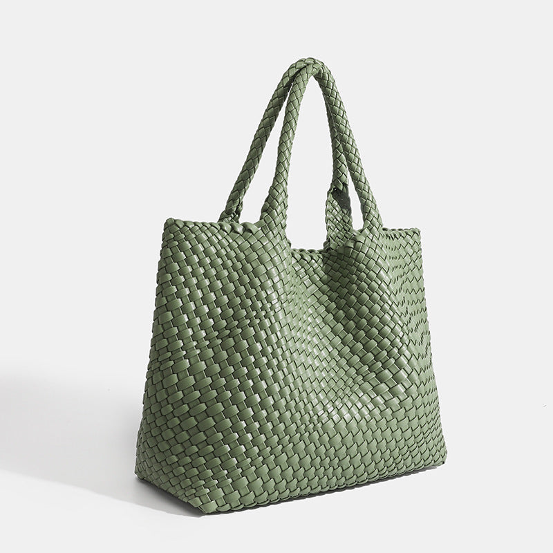 Ela - Woven Luxe Tote