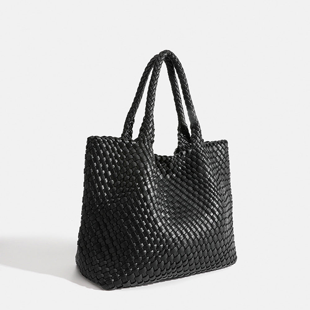 Ela - Woven Luxe Tote