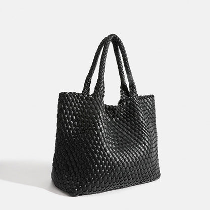 Ela - Woven Luxe Tote